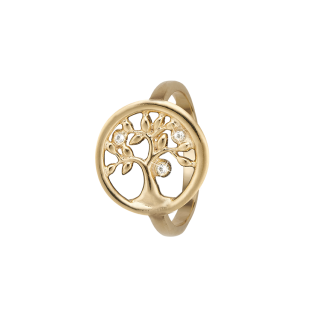CDL ring Tree of Life forgyldt - Ringe
