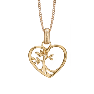 CDL vedhæng Roots of a Tree forgyldt - Vedhæng