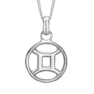 CDL vedhæng Tvillingen Sølv - Vedhæng