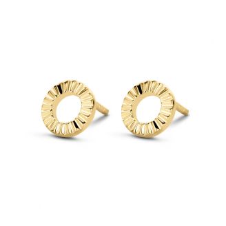 SPIRIT ICONS ørestik PEAK forgyldt. - Spirit Icons