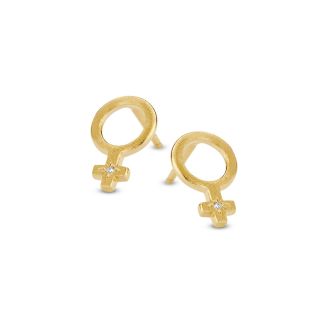 SPIRIT ICONS ørestik SHE forgyldt - Spirit Icons