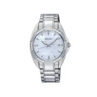 Seiko dame stål lænke dia - Seiko