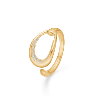 MadsZ 14 kt. ring Diamond Ellipse 0,13W/SI - Mads Z