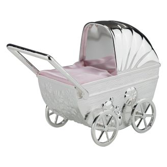 NOA dukkevogn forkromet - 