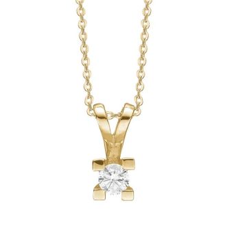 Aagaard Eternity vedhæng 8 kt. 4 grabber 0,03W/PI - Smykker