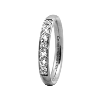 CDL ring Topaz Queen sølv - Ringe