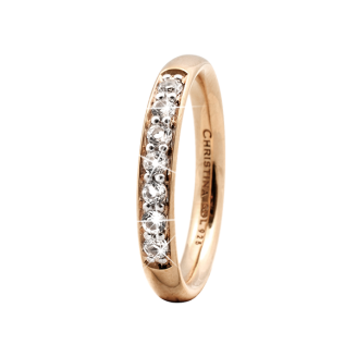 CDL ring Topaz Queen forgyldt - Ringe