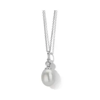 SPIRIT ICONS FIGARO Pendant sølv cz perle - 