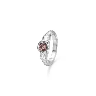 Studio Z. Ring Rosy Forest sølv - 